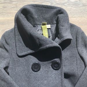 SOIA & KYO Double Breasted Belted Coat